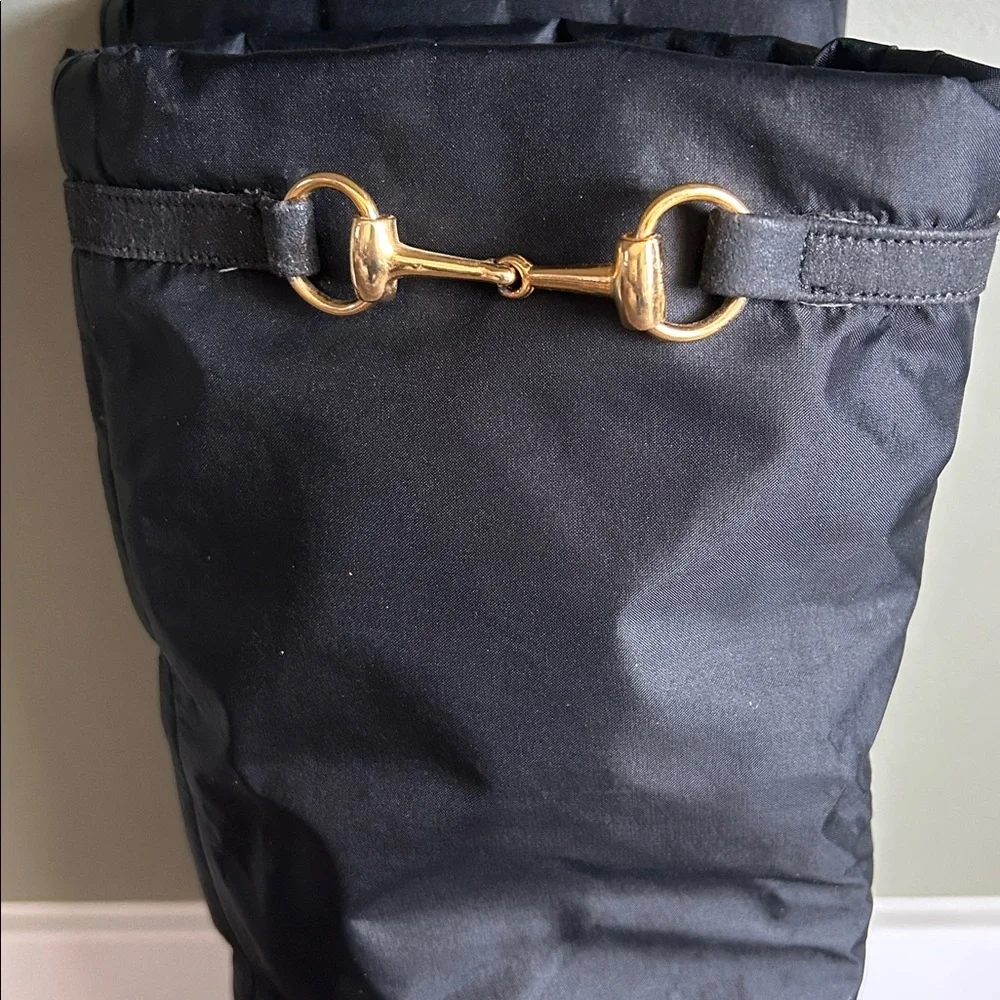 Gucci Horsebit Shearling & Nylon Boots - Picture 5 of 13